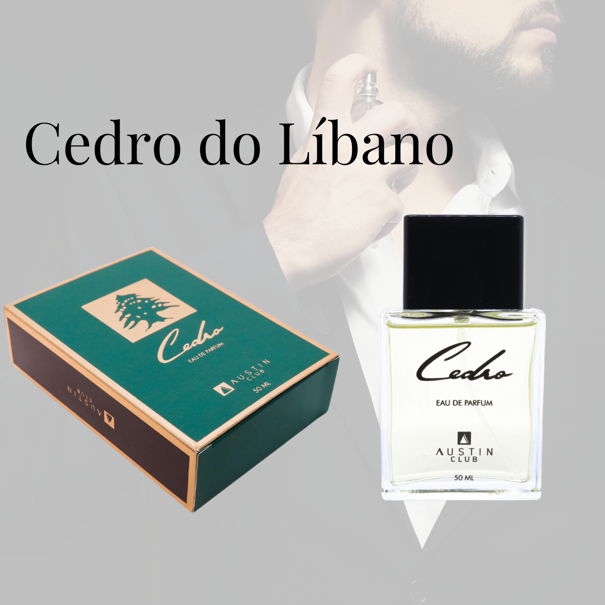 Perfume Cedro Eau de Parfum 50ml  - Amadeirado